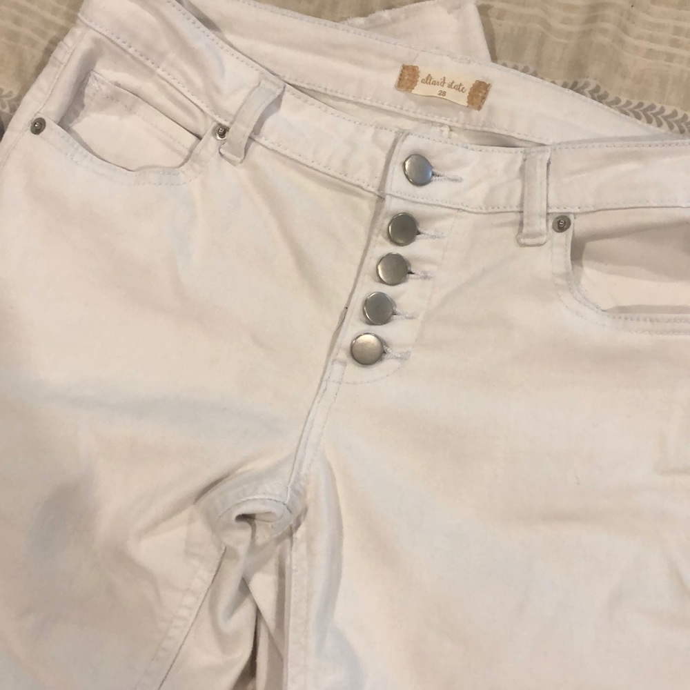 Altard state white jeans